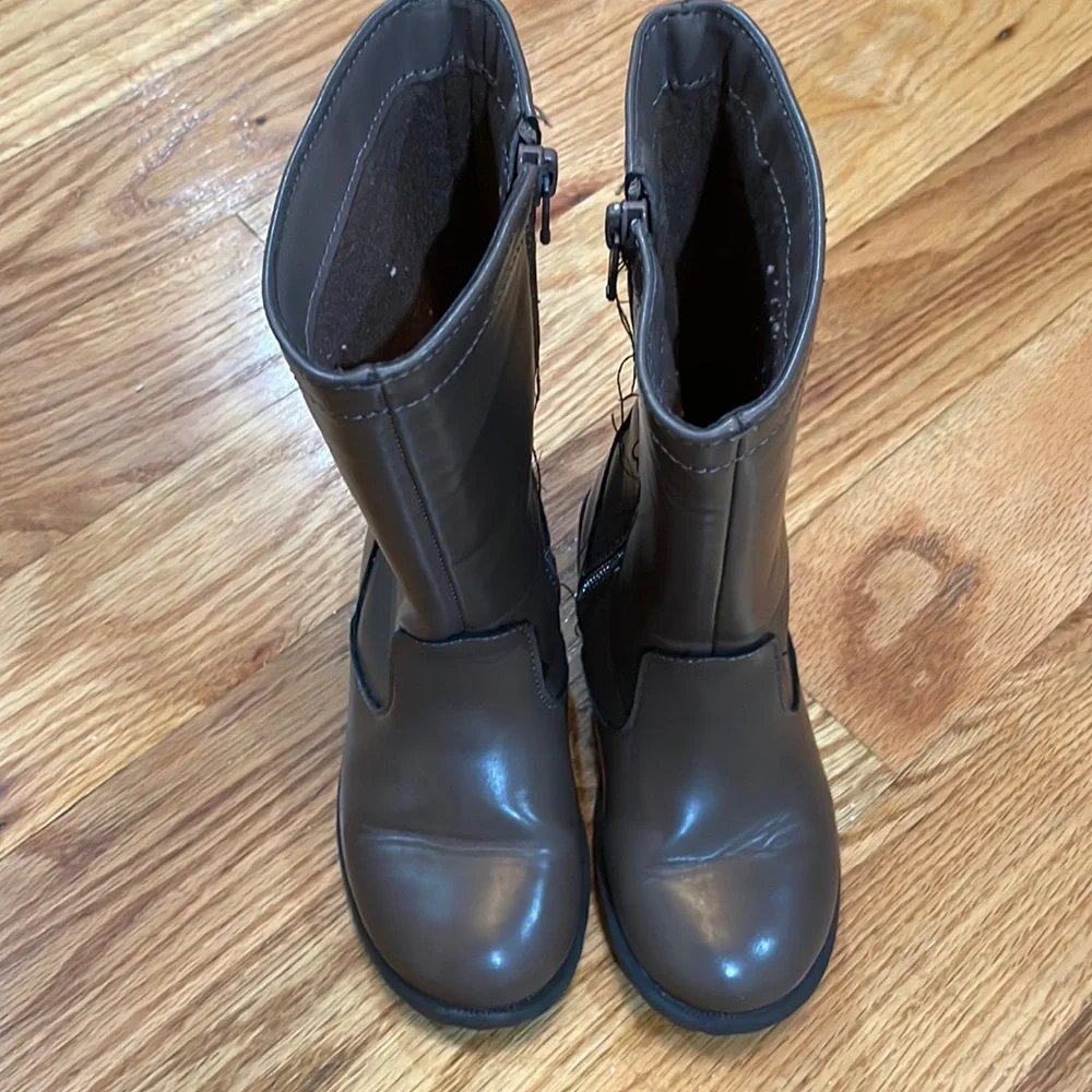 GAP toddler brown high boots brown 9 T Toddler 9T